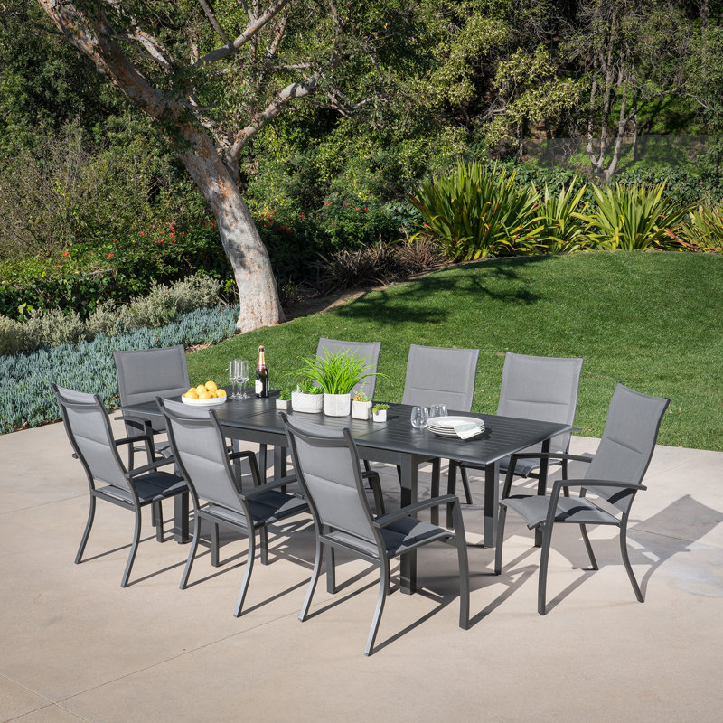 Wayfair 9 piece patio dining set sale